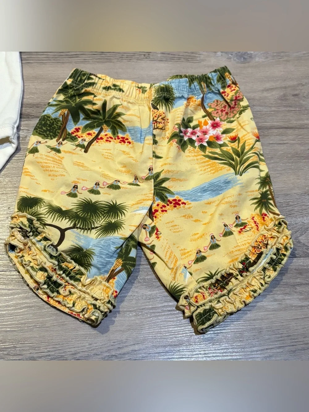 Vintage Y2K Gymboree Aloha Hawaiian 2 pc matching outfit set infant 3/6 months